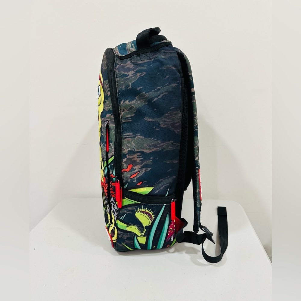 Sprayground Backpack‎ Bookbag, ULTRA RARE - SpongeBob Crayon Mayhem - Picture 6 of 12